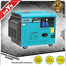 BISON (CHINA) China machte 5.5KW chinesischen Silent Diesel Generator zum Verkauf mit 186f Motor